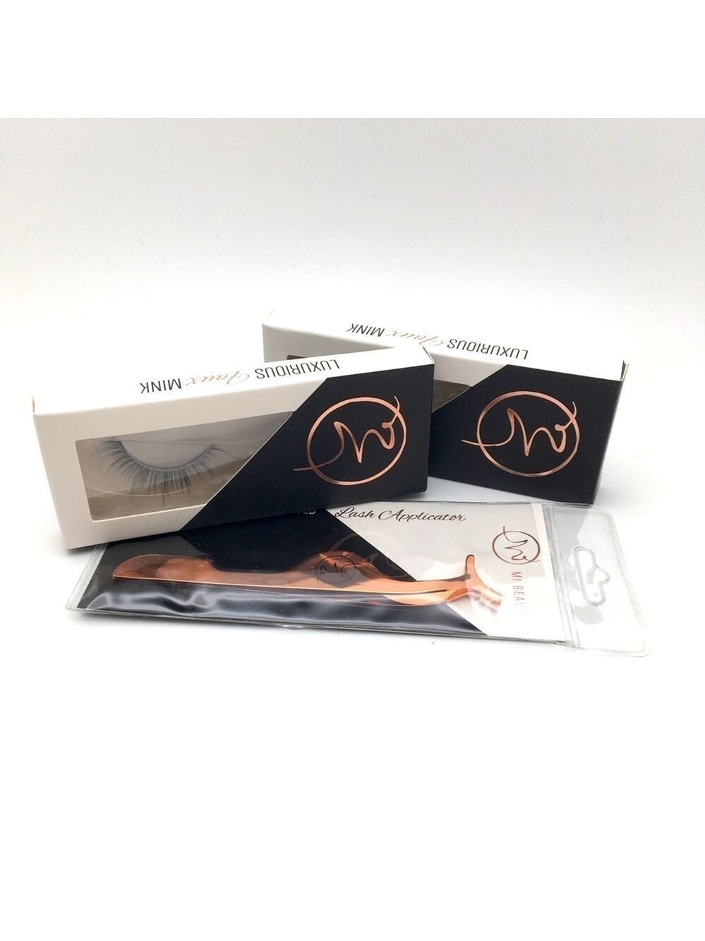 Premium Eye Lash Bundle - Faux Mink & Applicator
